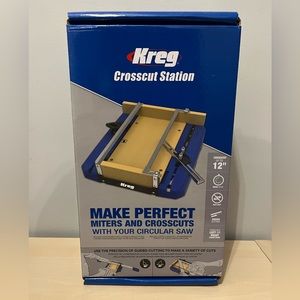 BNIB KREG Crosscut Station - circular saw tool